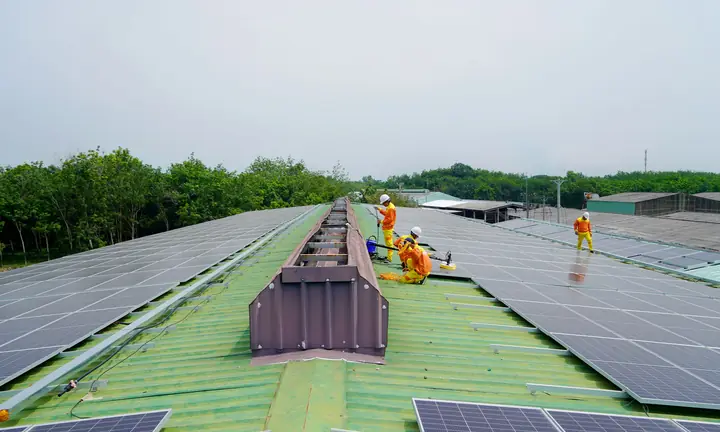 Projeto 9 de sistema fotovoltaico industrial instalado pela Fotovoltaica Rio Preto