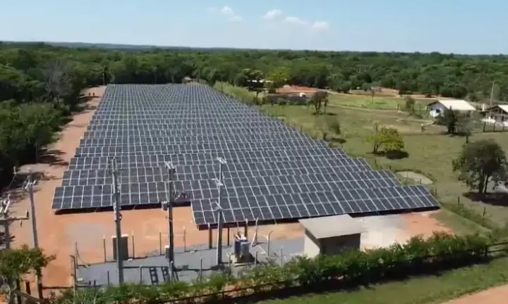 Projeto 7 de usina solar de investimento instalado pela Fotovoltaica Rio Preto
