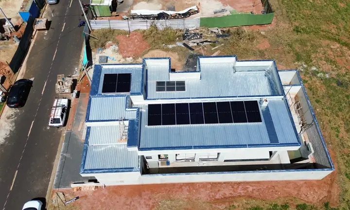 Projeto 2 de sistema fotovoltaico residencial instalado pela Fotovoltaica Rio Preto
