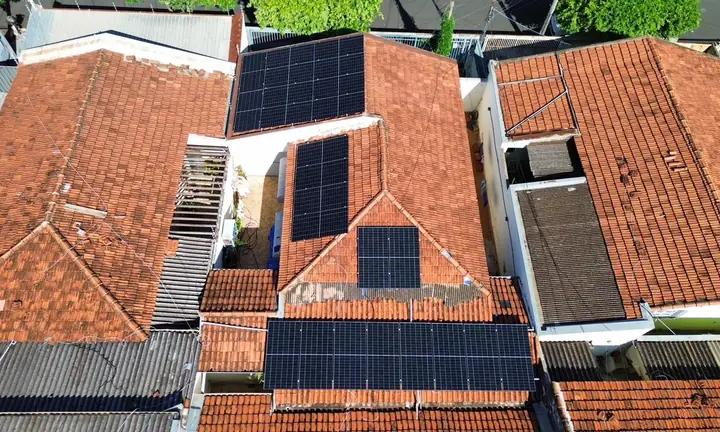 Projeto 4 de sistema fotovoltaico residencial instalado pela Fotovoltaica Rio Preto
