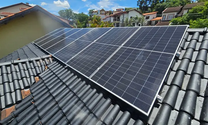 Projeto 6 de sistema fotovoltaico residencial instalado pela Fotovoltaica Rio Preto