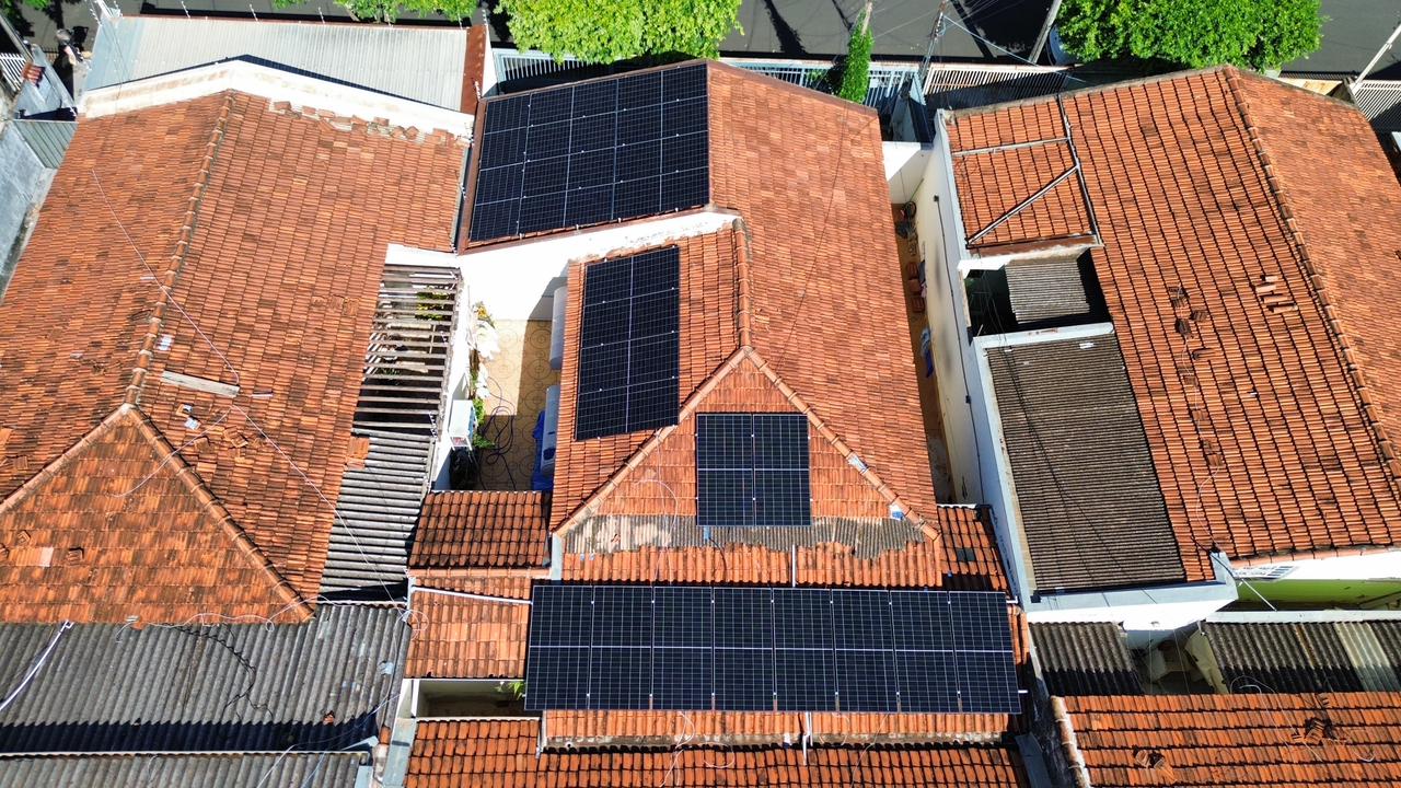 Projeto de energia solar instalado pela Fotovoltaica Rio Preto
